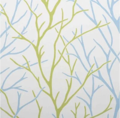 Tapicería de cortinas de algodón con ramas de Beau Monde de tela Duralee Foto 1 de 2