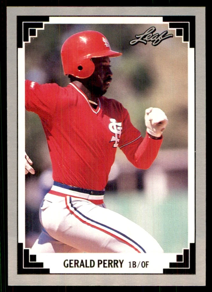 1991 Leaf Gerald Perry St. Louis Cardinals #272 - Image 1 of 2