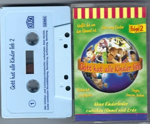 MC Musik tape - religiöse Kinderlieder Gott hat alle Kinder lieb Folge 2 KIOSK - Picture 1 of 2