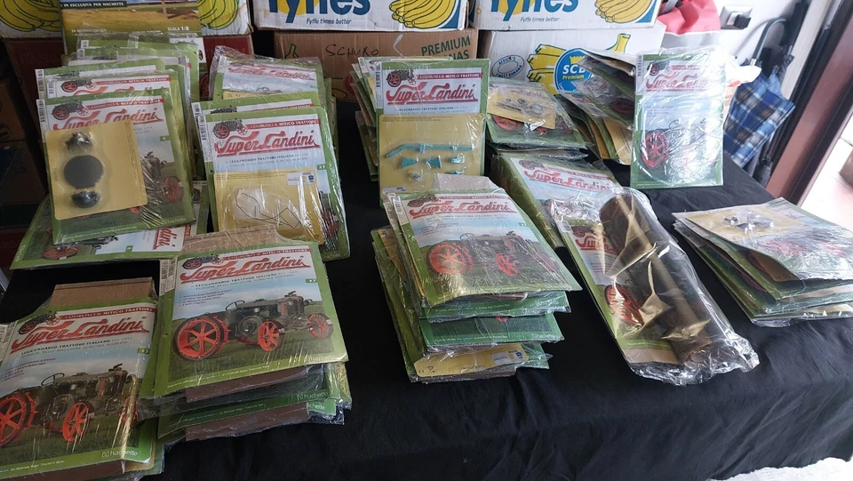 Costruisci IL MITICO TRATTORE SUPER LANDINI SCALA 1/8 HACHETTE  - Immagine 1 di 4