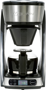 BUNN Heat N Brew Programmable Coffee Maker, 10 Cup, Stainless Steel