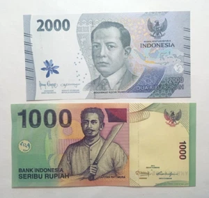 Banknoten Indonesien, 3.000 Rupiah, 2013, 2022, unc. - Bild 1 von 2