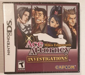 ACE ATTORNEY INVESTIGATIONS: MILES EDGEWORTH Game for Nintendo DS ***BRAND NEW** - Picture 1 of 4