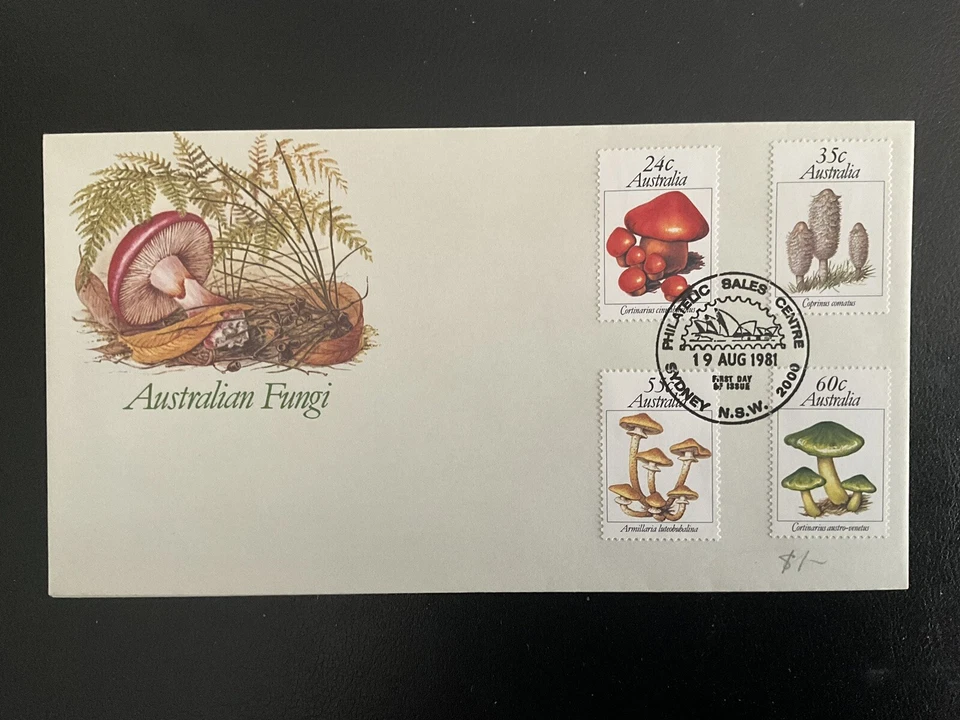 Australia 1981 Australian Fungi FDC - image 1 of 1
