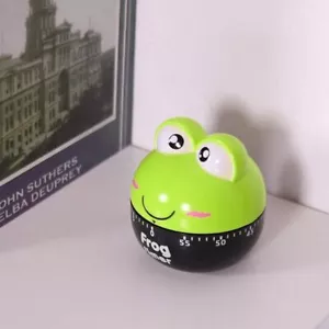 Mechanical Timing Tool Cute Cartoon Timer Frog Shape Kitchen Timer 55 Minutes... - Picture 1 of 1