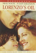 Lorenzo's Oil (DVD) Nick Nolte Susan Sarandon Peter Ustinov Kathleen Wilhoite