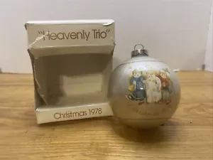 Schmid Vintage 1978 Edizione Limitata Decorazione Natalizia Trio Celeste - Foto 1 di 4