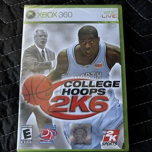 College Hoops 2K6 (Xbox 360) Game And Case CIB Perfect Mint Condition. - Picture 1 of 2