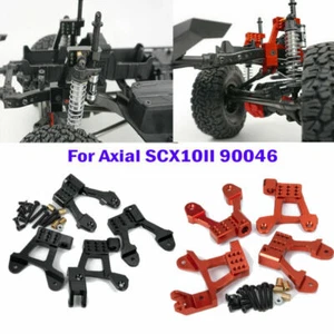 Amortiguadores elevadores de montaje de amortiguador trasero + delantero 4 piezas para oruga 1/10 RC SCX10 II 90046 EE. UU. - Imagen 1 de 16