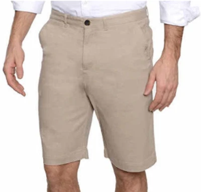 Pantalones cortos chinos de frente plano Jachs para hombre Foto 1 de 4