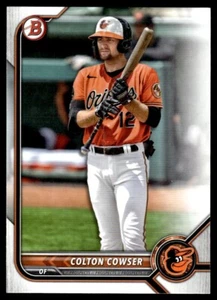 2022 Bowman Prospects Colton Cowser Baltimora Orioles #BP-49 - Foto 1 di 2