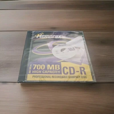 Memorex CD-R 700MB 80 mins Brand new and sealed - Image 1 of 2