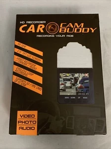 Car Cam Buddy Dash Cam ~ HD Recorder Car/Truck Video Camera & Audio ~ NIB - Picture 1 of 2