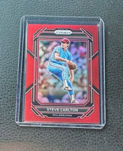 2023 Panini Prizm Baseball Steve Carlton Red Prizm 116/199