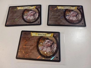 Harry Potter TCG River Troll Creature Card #68/80 Foil Rare Card qty 3 - Picture 1 of 5