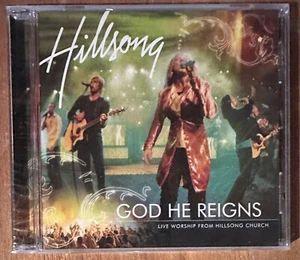 Hillsong CD God He Reigns Live Worship From Hillsong Church Brand New Sealed - Picture 1 of 2