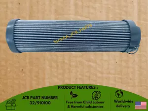 JCB BACKHOE HYDRAULIC FILTER (JCB PART NO. 32/913500 32/925346, 32/910100) - Picture 1 of 9