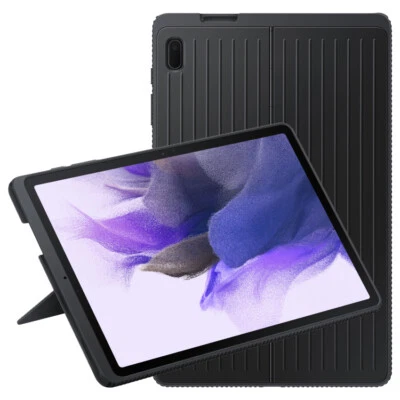 Official Samsung Protective Standing Cover, Galaxy Tab S7 FE / S7 FE 5G - Black - Image 1 of 4