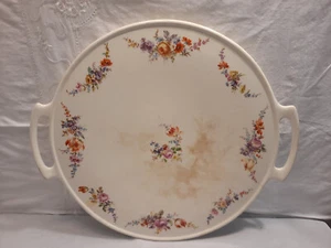 Keramik Platte Tortenplatte Jugendstil Max Roesler Rodach um 1910 - Bild 1 von 2