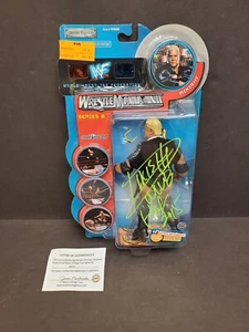 SIGNIERT Rikishi Serie 8 WWF Wrestlemania XVII VARIANTE Jakks Pacific WWE mit COA  - Bild 1 von 11
