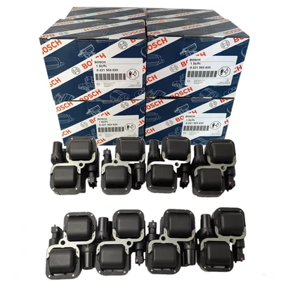 8PCS BOSCH Ignition Coil 0221503035 For Mercedes-Benz C CL CLK ML S Class UF359 - Image 1 of 4