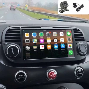 For Fiat 500 2007-2015 Carplay Android 13 Fit Apple Car GPS BT Stereo Radio NAVI - Picture 1 of 17