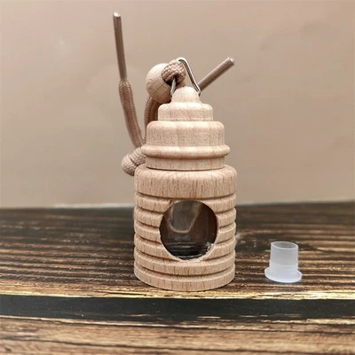 Mini Car Diffuser Bottle Empty Perfume Bottles Hanging Gadget Ornament - Image 1 of 4