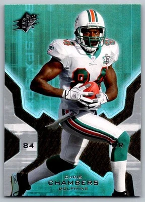 2007 SPx Chris Chambers Miami Dolphins #54 - Image 1 of 2