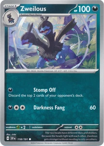 Zweilous 118/191 Surging Sparks Pokemon TCG Common - Picture 1 of 1