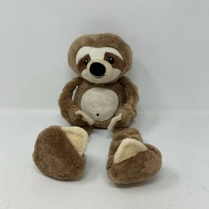 Spark Create Imagine Sloth Brown Plush Stuffed Rattle Stretchy Legs Crinkle READ - Picture 1 of 12
