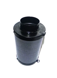 VIVOSUN 4" Air Carbon Filter Odor Control Australia Virgin Charcoal 264CFM NEW - Picture 1 of 9