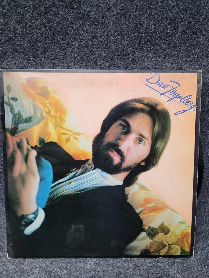 Vintage Dan Fogelberg Vinyl Record Greatest Hits LP Full Moon Epic 1982 Rock Foto 1 de 4
