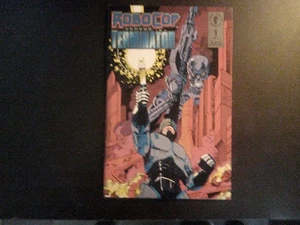 SET COMPLETO DI (4) TUTTI DIVERSI *ROBOCOP VS. THE TERMINATOR* FUMETTI DARK HORSE - Foto 1 di 8