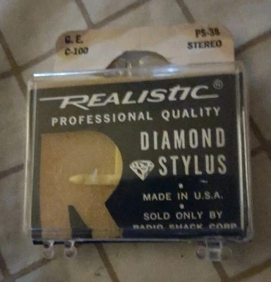 Realistic Diamond Stylus Record Needle PS-38 Stereo NOS - Image 1 of 2