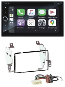 Blaupunkt 2DIN Bluetooth DAB USB DVD MP3 Autoradio für Nissan Note (2005-2013) - Bild 1 von 9