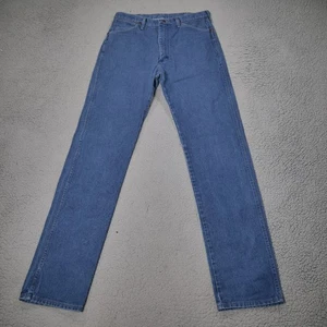 Wrangler Jeans Mens 34x36 Fits 32x36 VTG Made in USA 13WMZ Cowboy Cut American - Picture 1 of 17