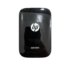 HP Sprocket Black Mini Wireless Bluetooth Photo Printer Model SNPRH-1603 Black - Picture 1 of 2