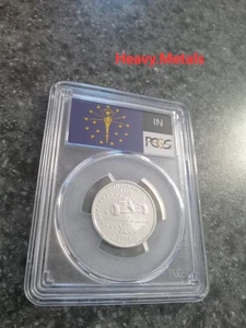 2002-S INDIANA Silver Proof Quarter PR70 PCGS FLAG LABEL NICE LOW PRICE!! - Picture 1 of 6