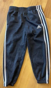 Adidas Boys Sz 4 Kids Fleece Lined Joggers Pants, 2003 - Picture 1 of 7
