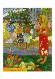 Postcard Paul Gauguin Ia Orana Maria (Hail Mary) 1891 MMA New York MINT Unused - Picture 1 of 1