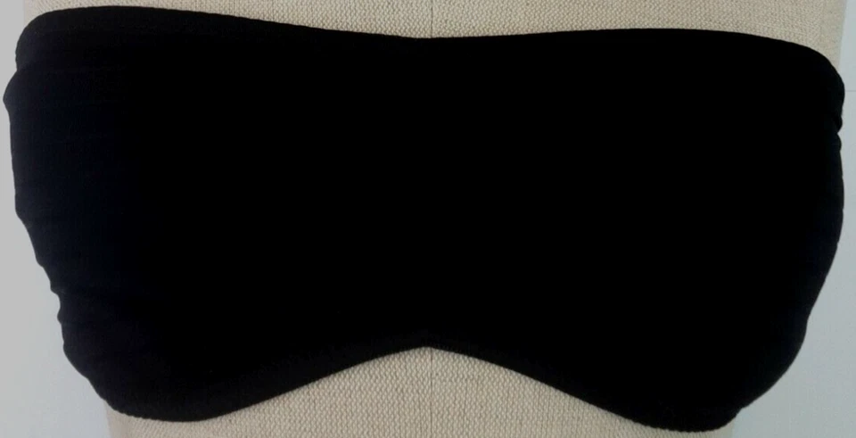 Sujetador Charlotte Russe Pullover Bandeau Negro Poliéster Talla M (41) Foto 1 de 4