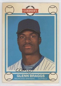 1989 Gardner's Bakery Milwaukee Brewers Glenn Braggs #12