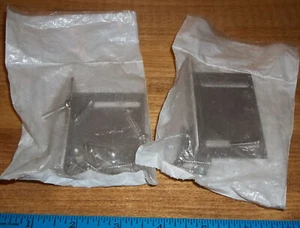 Pair of Metal Brackets for Industrial Wide Gap Contacts........................p - Picture 1 of 3