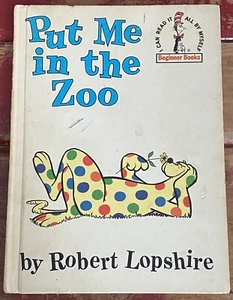 PUT ME IN THE ZOO Robert Lopshire 1960 1st Book Club Edition Early Print VGood - Picture 1 of 12