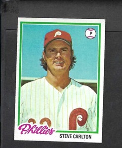 1978 Topps Steve Carlton HOF # 540 Near Mint A