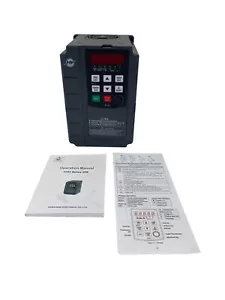 Huanyang VFD 220V 3HP 2.2KW Variable Frequency Drive Inverter CNC Spindle Motor - Picture 1 of 6