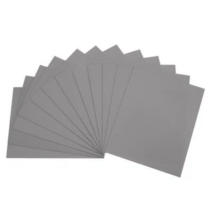 12 ud. Hojas de espuma EVA para proyectos 11x8 pulgadas 1,7mm espesor gris oscuro - Imagen 1 de 5