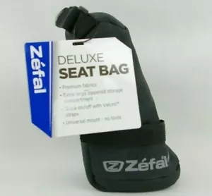 Zefal Deluxe Untersitztasche für Fahrrad Reißverschluss Aufbewahrung Klettverschluss Neu mit Etikett - Bild 1 von 12