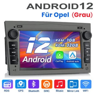 Android 13 CARPLAY Für OPEL Signum Astra H Meriva Tigra Antara Zafira Autoradio - Bild 1 von 11