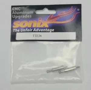 MINI TITAN E325 V2 SONIX CNC ALLOY CANOPY MOUNTINGS TTE36 BNIB - Picture 1 of 1